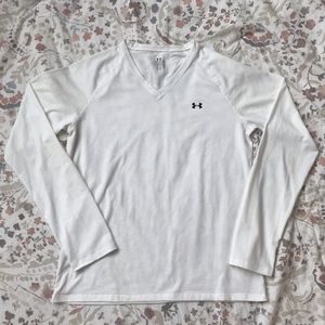 White under armour long sleeve t shirt